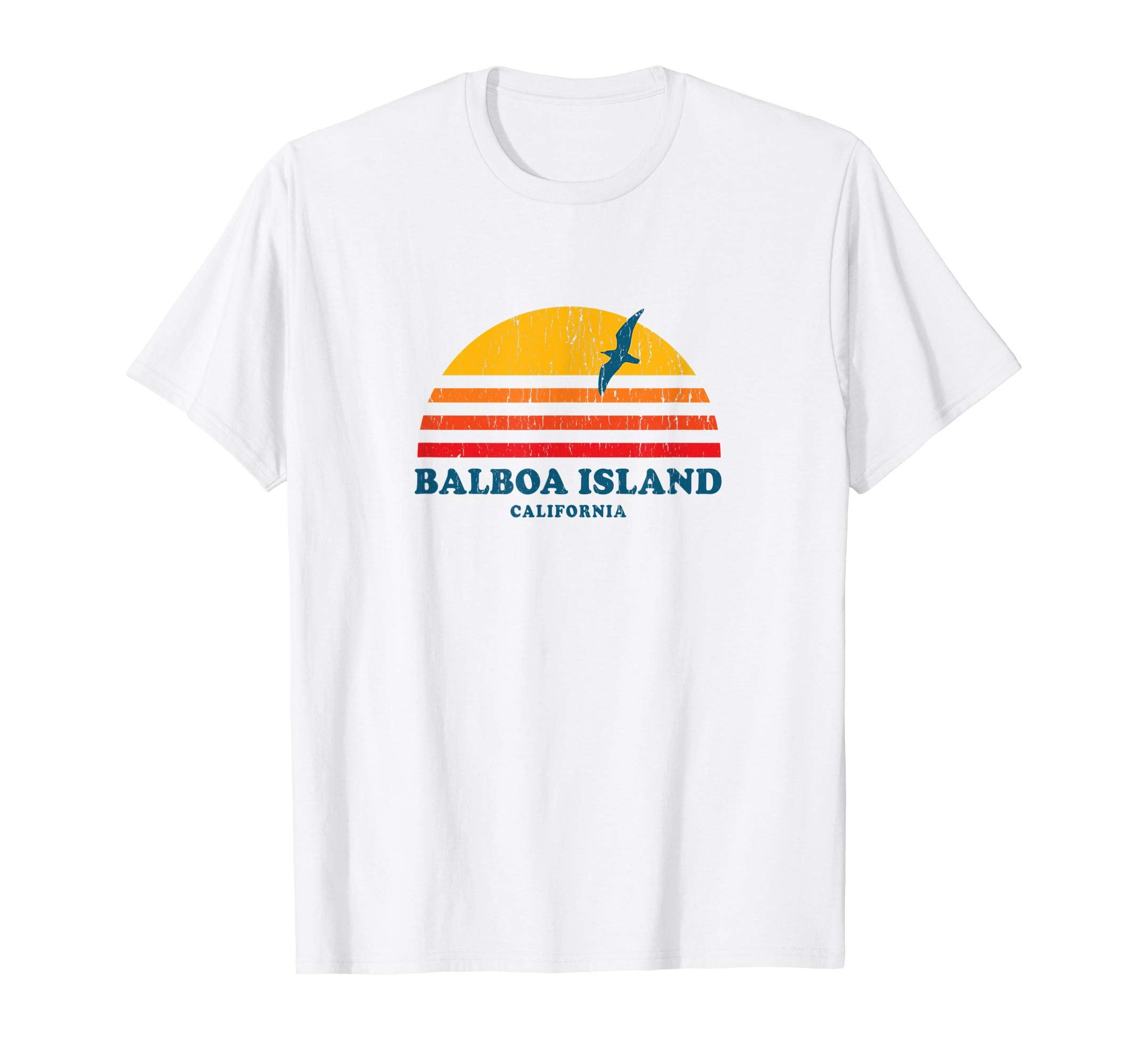 Balboa Island California Ca 70S T-Shirt - Graphic Print Unisex - T-Shirt, Sweatshirt, Hoodie