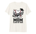 Proud Senior Mom Class 2026 Baseball T-Shirt - Trendy Graphic for Adults - T-Shirt, Sweatshirt, Hoodie