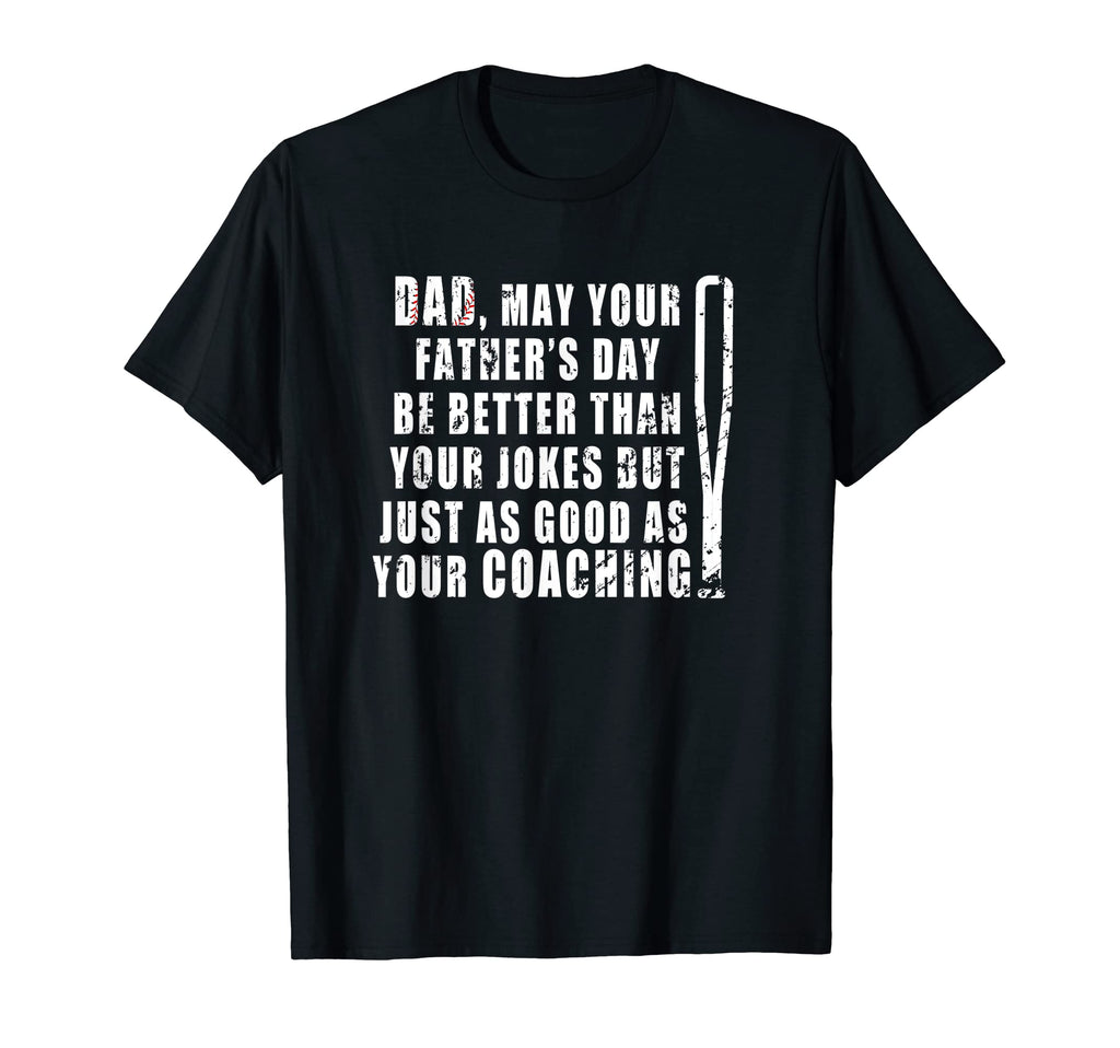 Funny Baseball Dad Coach Fathers T-Shirt - Aesthetic Graphic for Adults - T-Shirt, Sweatshirt, Hoodie
