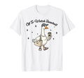 Off To Watch Baseball Funny Goose T-Shirt - Minimalist Print Men Women - T-Shirt, Sweatshirt, Hoodie