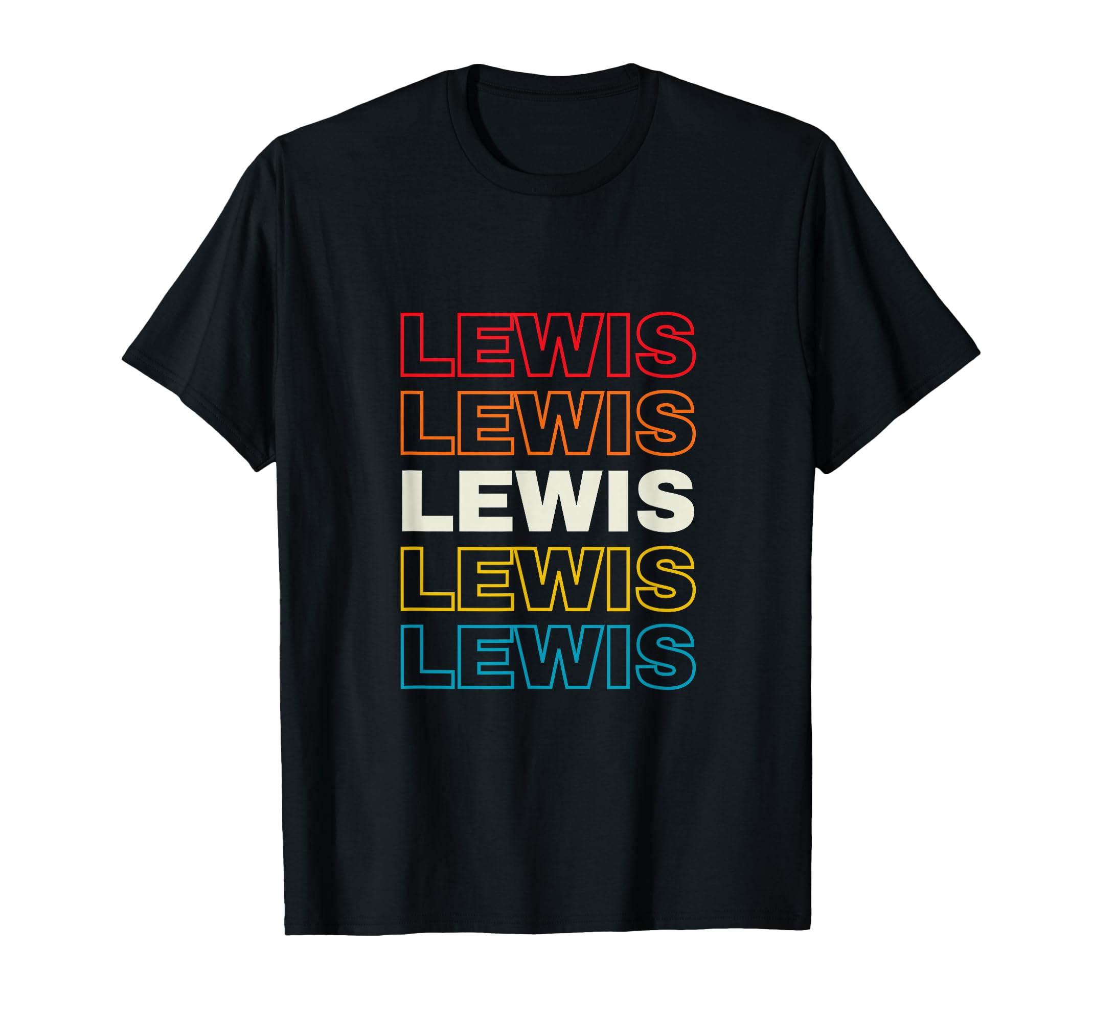 I Love Lewis Personalized Sunset T-Shirt - Minimalist Print for Adults - T-Shirt, Sweatshirt, Hoodie