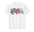 Support Peace Love Peace Love Offroad T-Shirt - Fun Novelty Design Unisex - T-Shirt, Sweatshirt, Hoodie