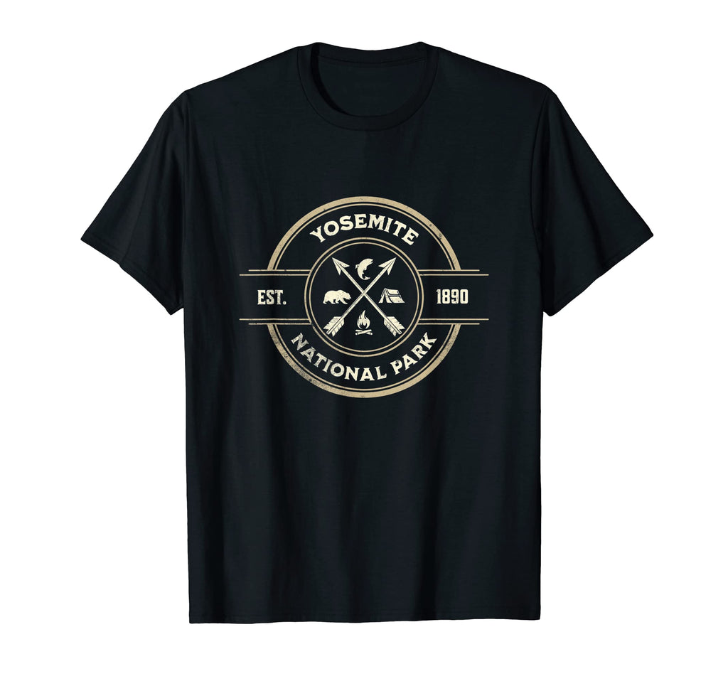 Camping Distressed National Parks Sports T-Shirt - Graphic Print Men Women - T-Shirt, Sweatshirt, Hoodie