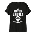 My Brother Catches Baseball Catcher T-Shirt - Custom Art Print for Adults - T-Shirt, Sweatshirt, Hoodie