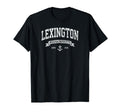 Lexington Massachusetts Ma Distressed T-Shirt - Aesthetic Graphic Unisex - T-Shirt, Sweatshirt, Hoodie