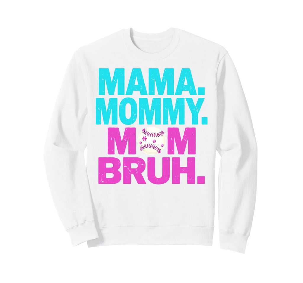 Mothers Day Baseball Drip Ice Sweatshirt - Minimalist Print Men Women - T-Shirt, Sweatshirt, Hoodie