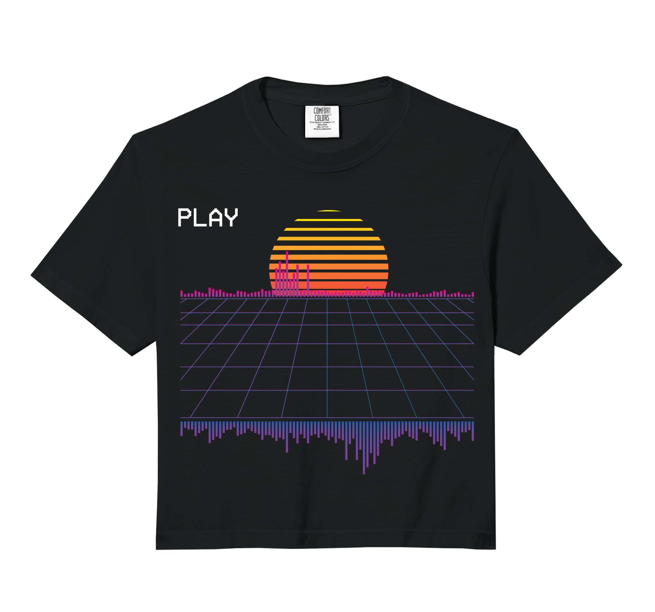 Outrun Synthwave Retrowave Wave Hoodie - Aesthetic Graphic Men Women - T-Shirt, Sweatshirt, Hoodie
