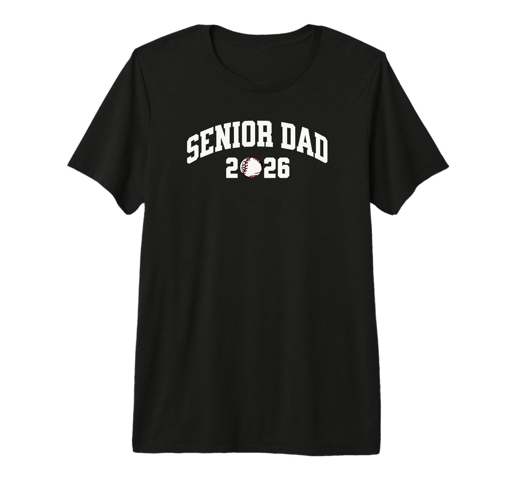 Baseball Senior Dad 2026 Tri Blend T-Shirt - Fun Novelty Design Unisex - T-Shirt, Sweatshirt, Hoodie