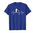 Baseball Heartbeat Heart Funny Pulse T-Shirt - Graphic Print for Adults - T-Shirt, Sweatshirt, Hoodie