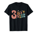 Hippie 3 Is Vibe Birthday Boho Three T-Shirt - Novelty Apparel Men Women - T-Shirt, Sweatshirt, Hoodie