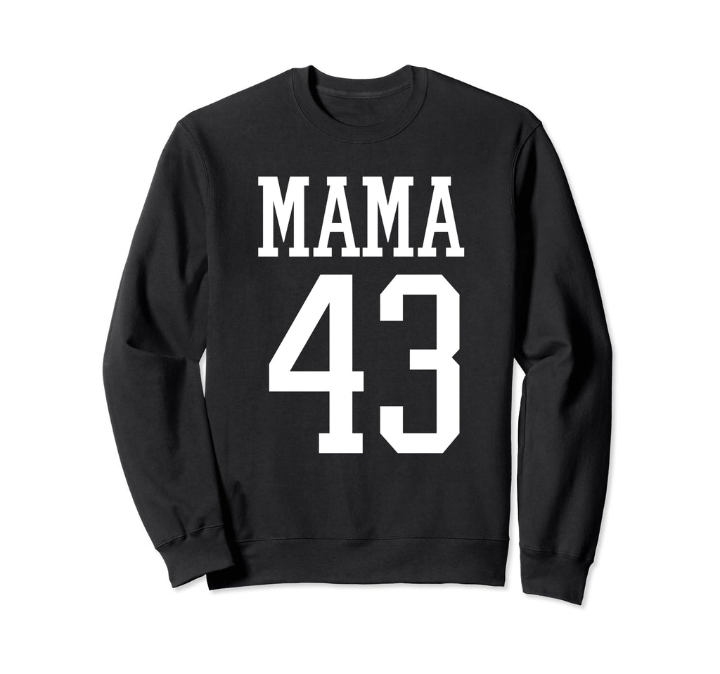 Number 43 Mama Biggest Fan Spirit Wear Sweatshirt - Unique Graphic Unisex - T-Shirt, Sweatshirt, Hoodie