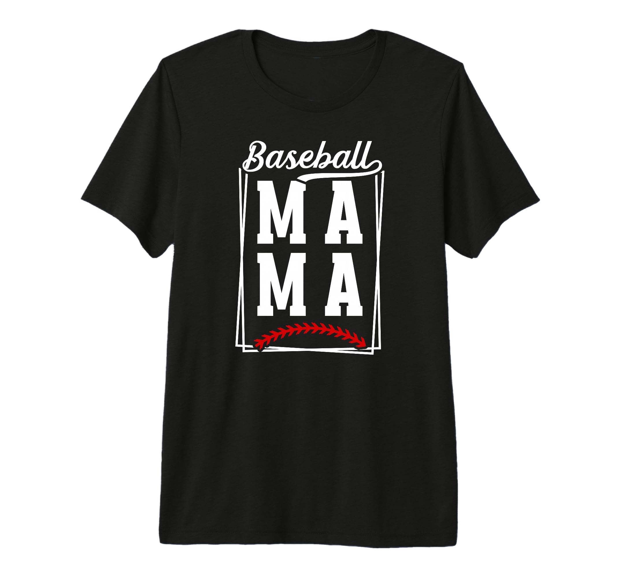 Baseball Mama Baseball Mom Baseball T-Shirt - Minimalist Print for Adults - T-Shirt, Sweatshirt, Hoodie