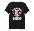Baseball Mom Distressed Funny T-Shirt - Aesthetic Graphic for Adults - T-Shirt, Sweatshirt, Hoodie