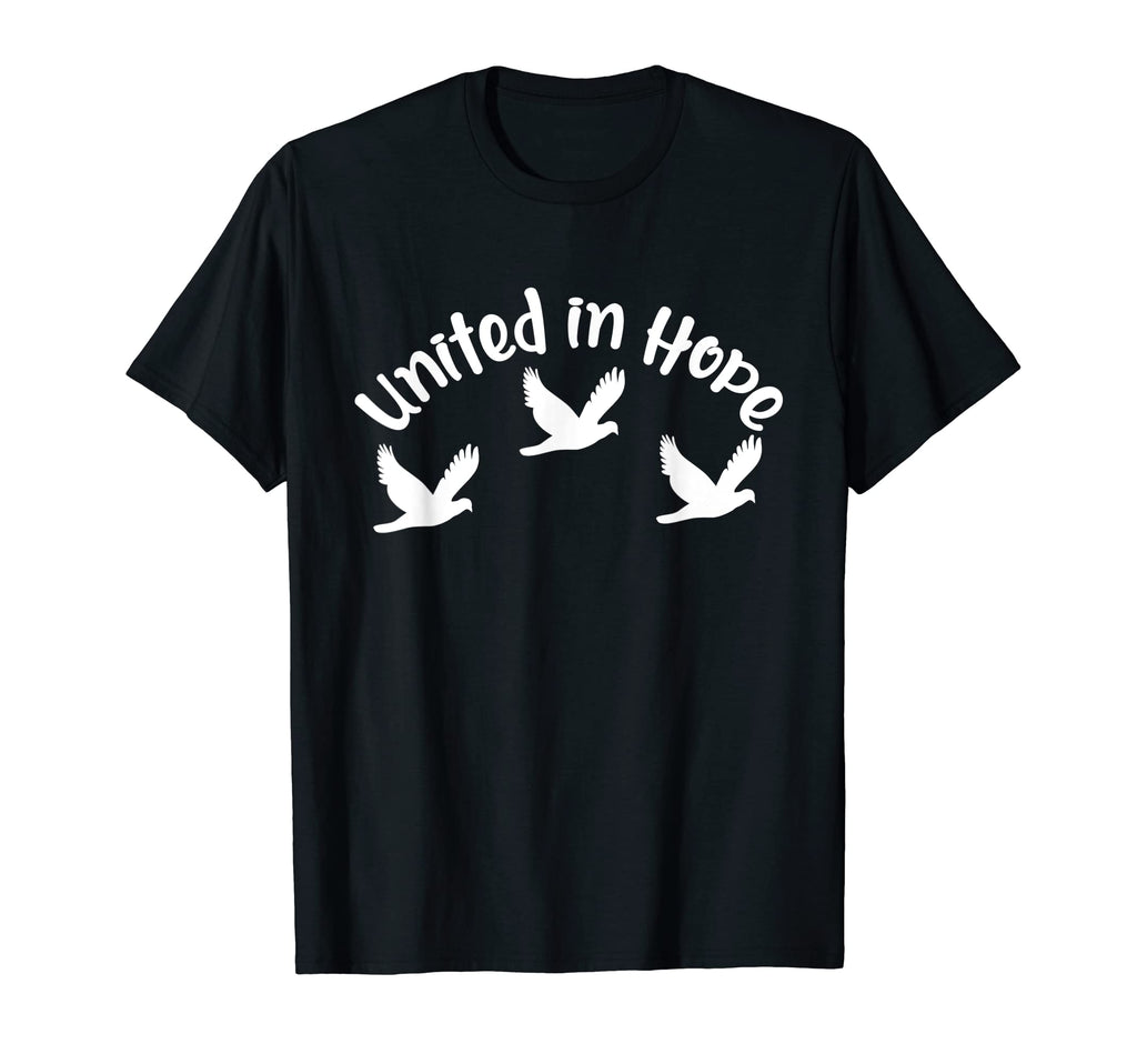United Hope Doves Peace Understanding T-Shirt - Graphic Print Men Women - T-Shirt, Sweatshirt, Hoodie