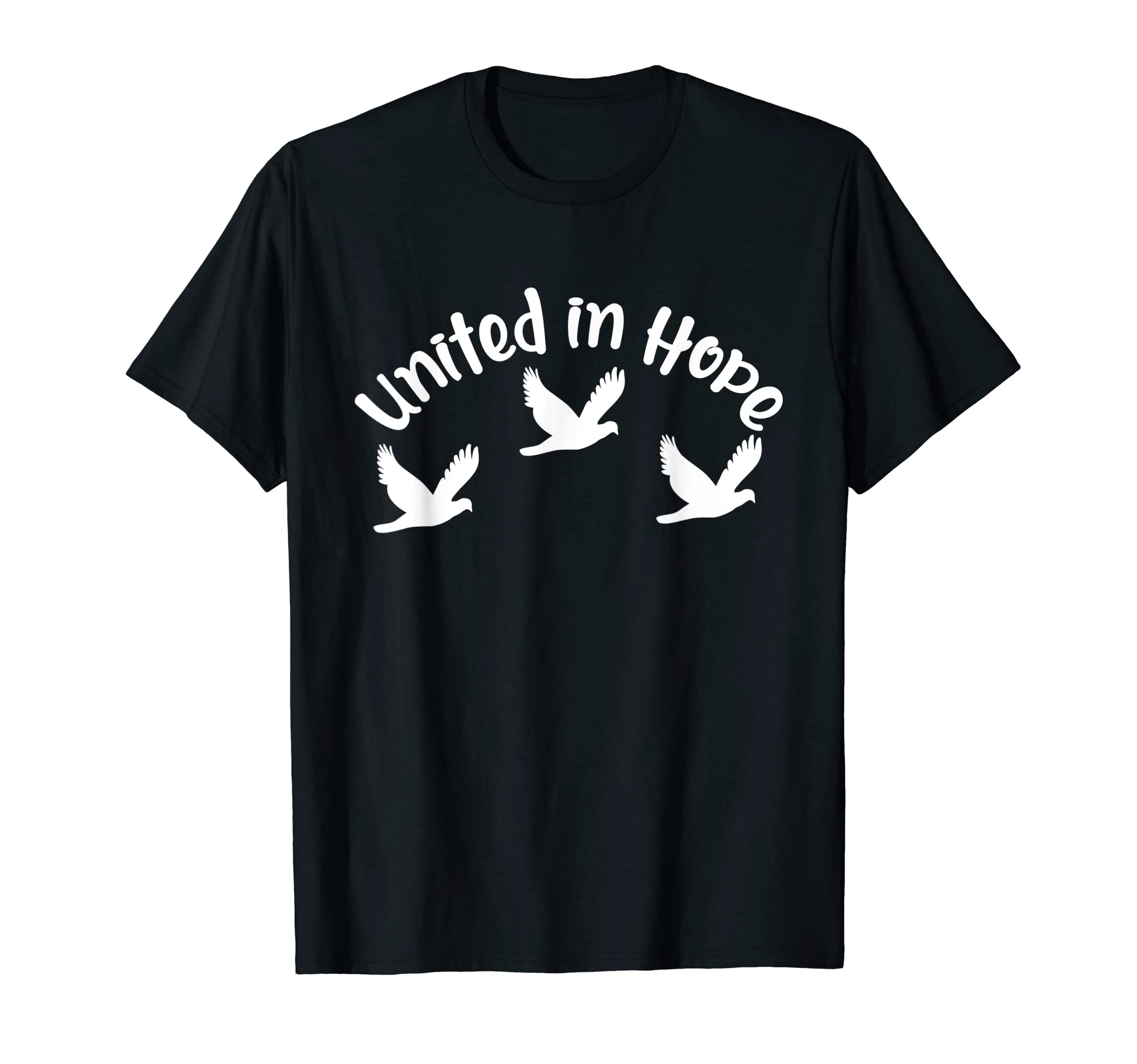 United Hope Doves Peace Understanding T-Shirt - Graphic Print Men Women - T-Shirt, Sweatshirt, Hoodie