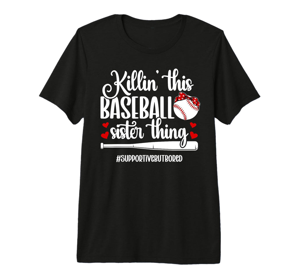 This Baseball Sister Thing Sister T-Shirt - Novelty Apparel Men Women - T-Shirt, Sweatshirt, Hoodie