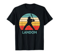 Landon Name Gift Personalized Baseball T-Shirt - Custom Art Print Unisex - T-Shirt, Sweatshirt, Hoodie