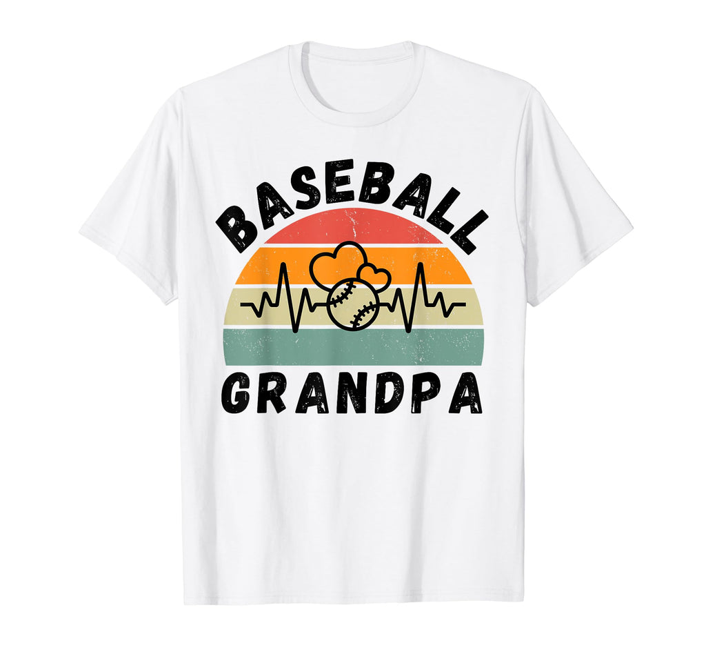 Baseball Grandpa Family Matching T-Shirt - Fun Novelty Design for Adults - T-Shirt, Sweatshirt, Hoodie