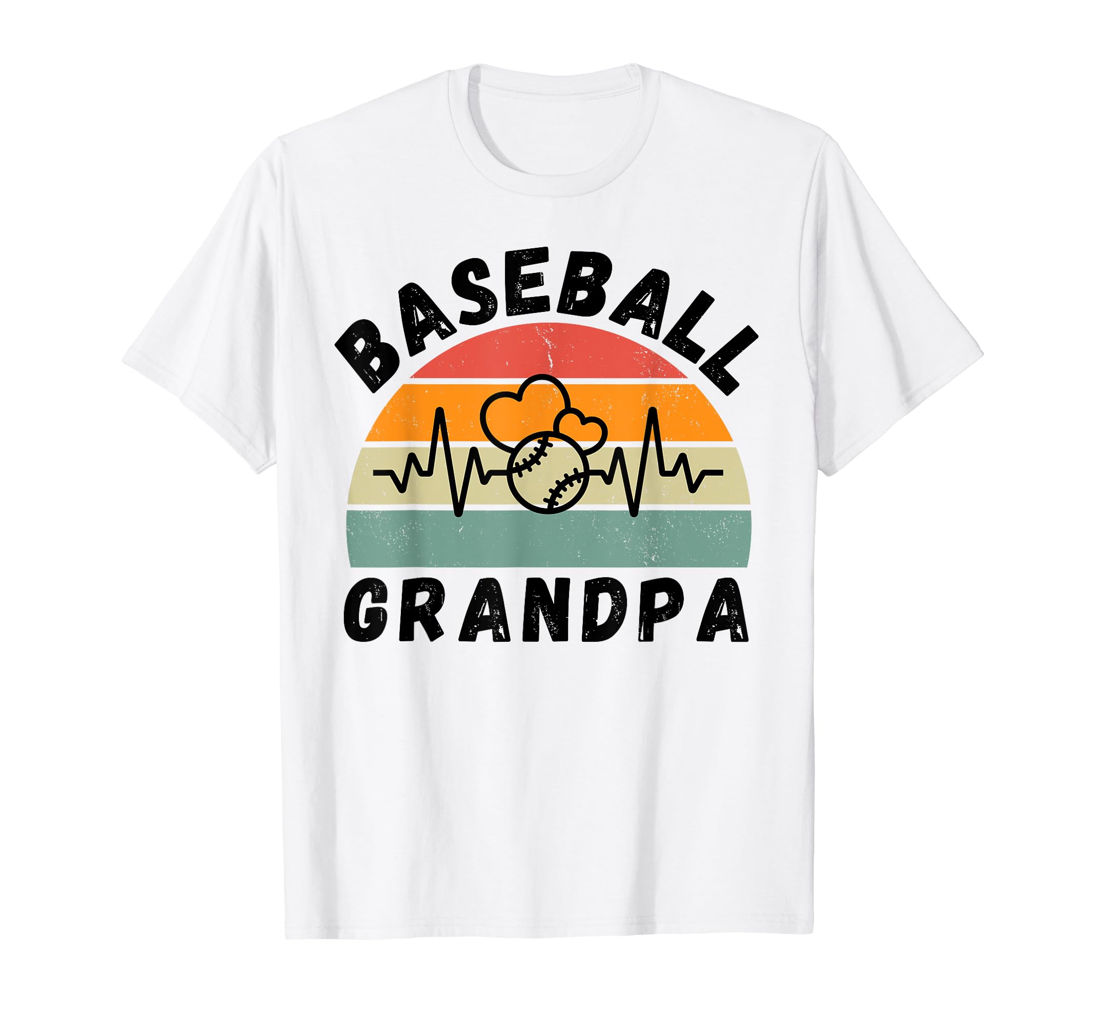 Baseball Grandpa Family Matching T-Shirt - Fun Novelty Design for Adults - T-Shirt, Sweatshirt, Hoodie