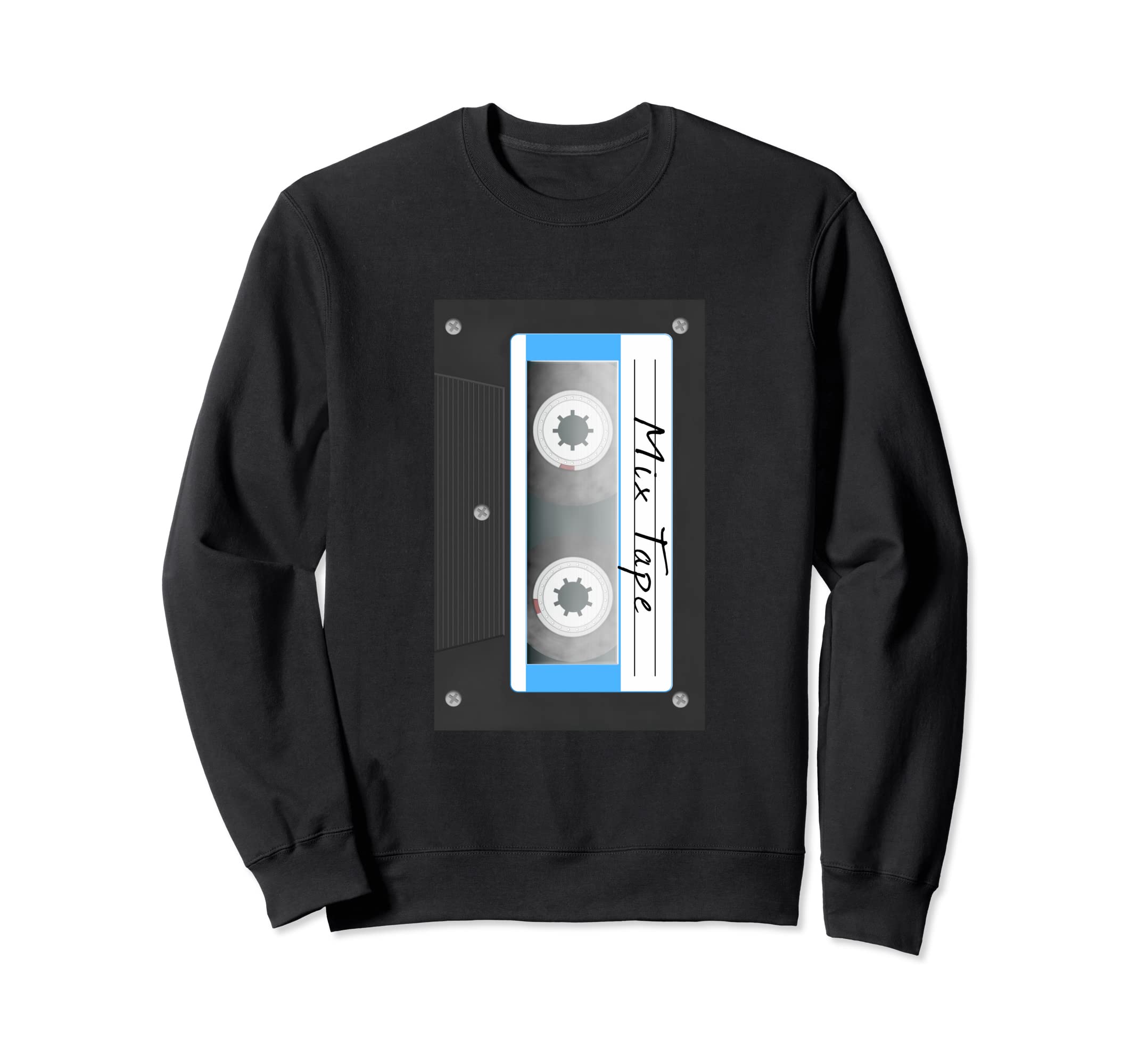 Mix Tape Hip Hop Cassette Tape Dj Sweatshirt - Aesthetic Graphic for Adults - T-Shirt, Sweatshirt, Hoodie