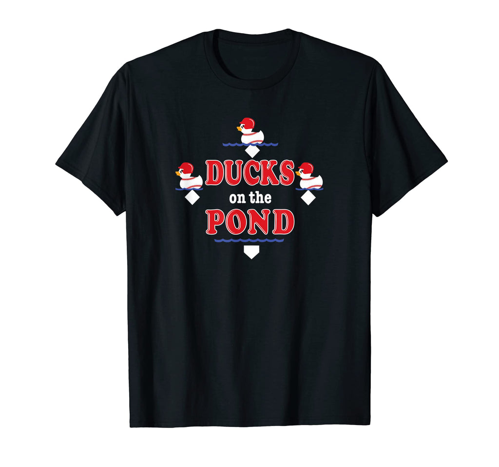 Ducks Pond Softball Baseball Mom Baseball T-Shirt - Unique Graphic Unisex - T-Shirt, Sweatshirt, Hoodie