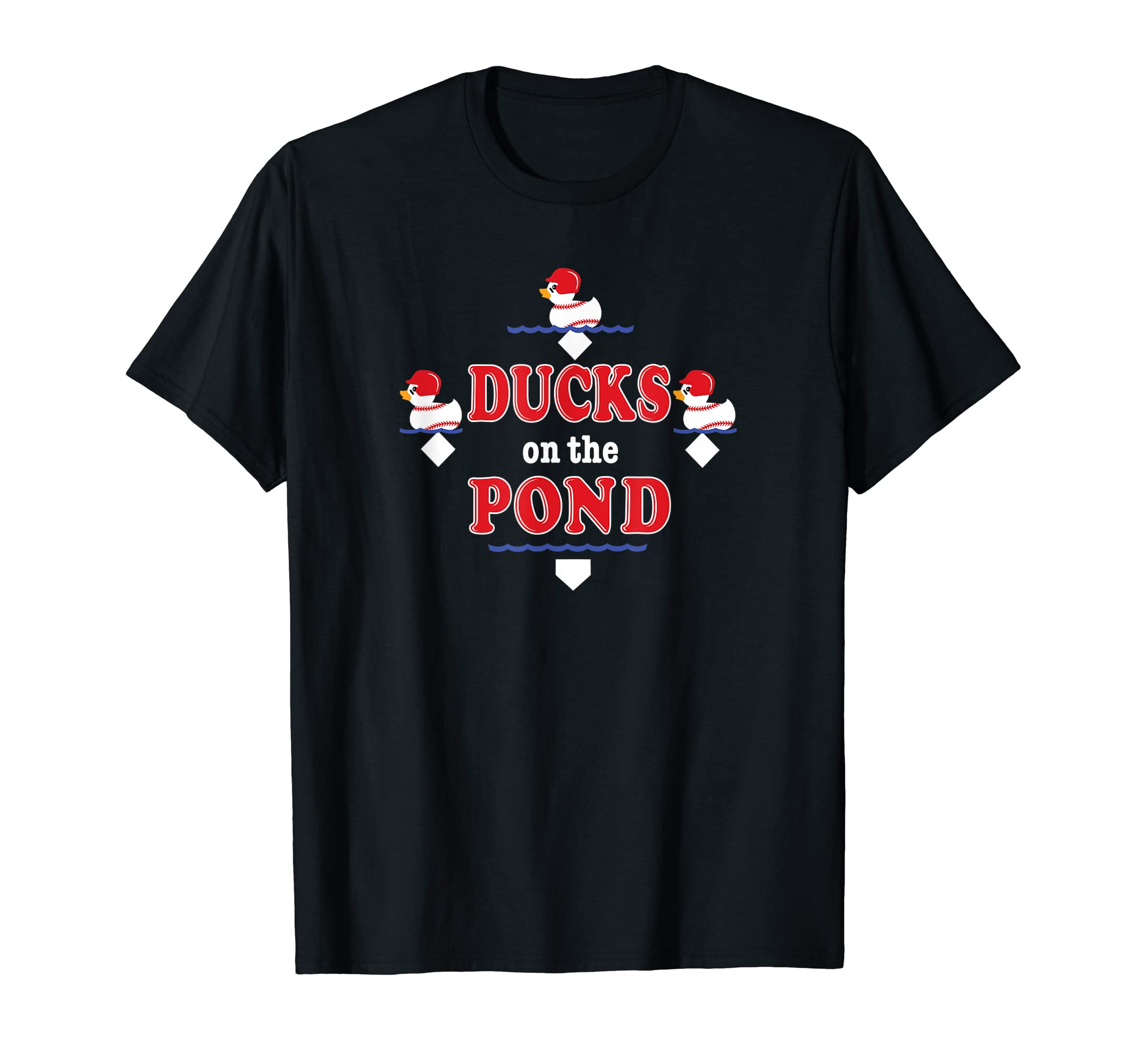 Ducks Pond Softball Baseball Mom Baseball T-Shirt - Unique Graphic Unisex - T-Shirt, Sweatshirt, Hoodie
