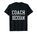 Coach Beckham Custom Football Soccer T-Shirt - Trendy Graphic Unisex - T-Shirt, Sweatshirt, Hoodie
