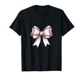 Coquette Baseball Bow Mom Sister T-Shirt - Trendy Graphic for Adults - T-Shirt, Sweatshirt, Hoodie