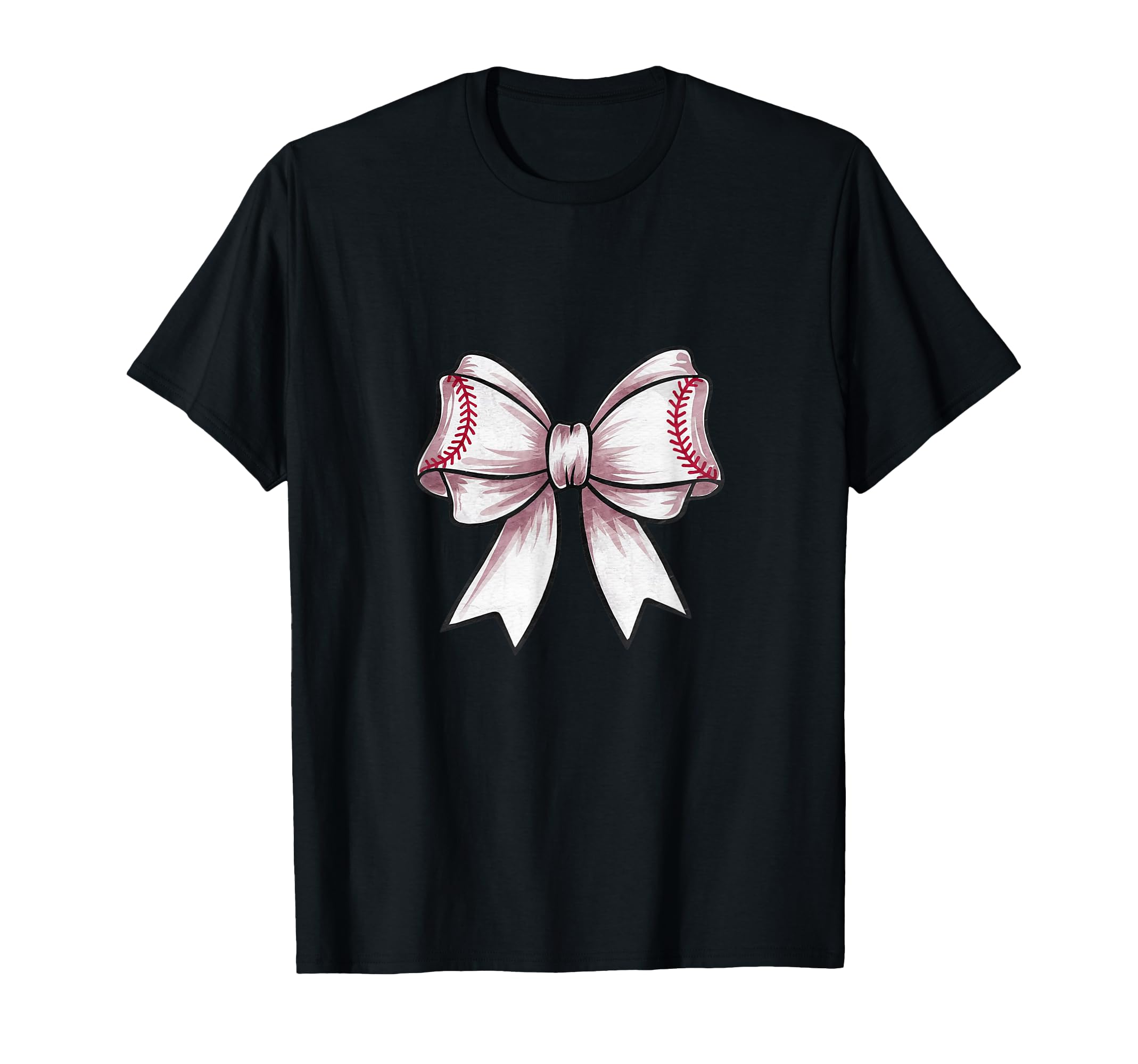 Coquette Baseball Bow Mom Sister T-Shirt - Trendy Graphic for Adults - T-Shirt, Sweatshirt, Hoodie