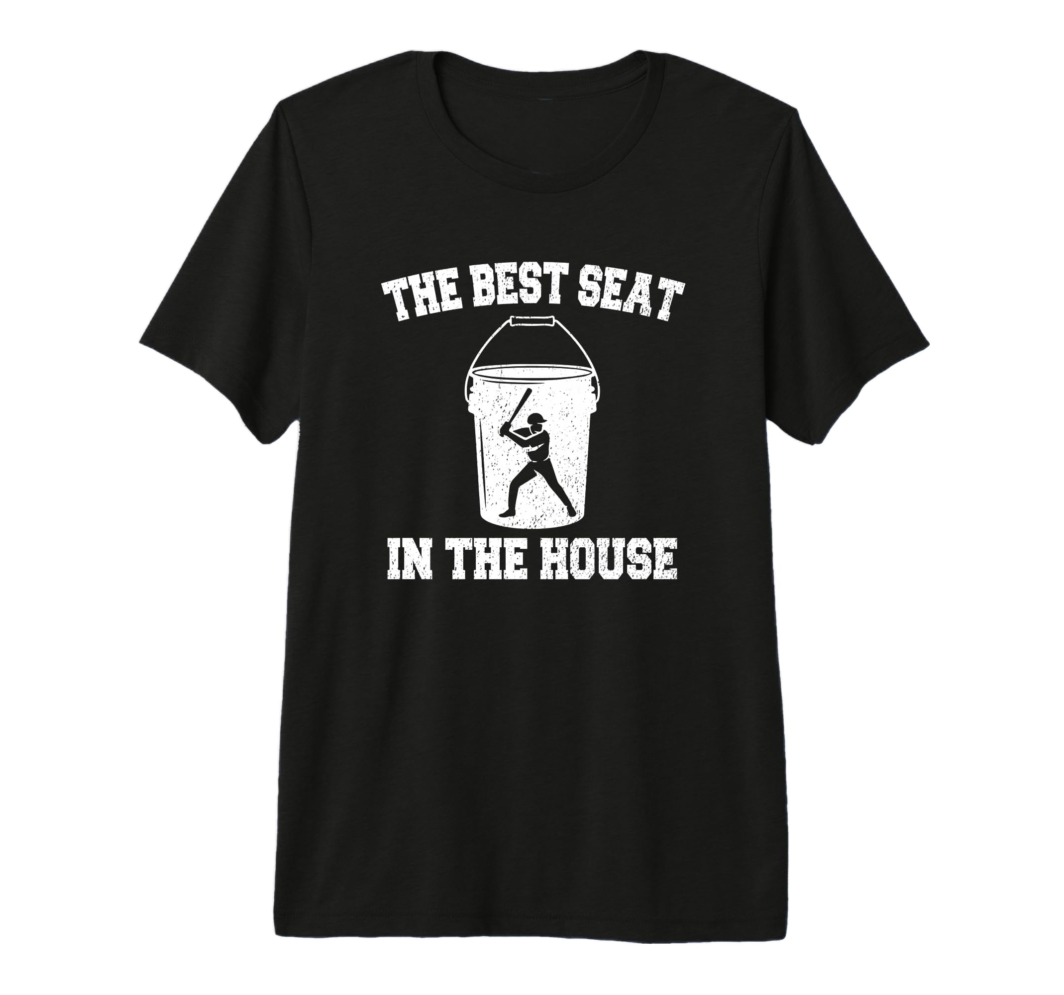 Best Seat House Baseball Coach Life T-Shirt - Custom Art Print Men Women - T-Shirt, Sweatshirt, Hoodie