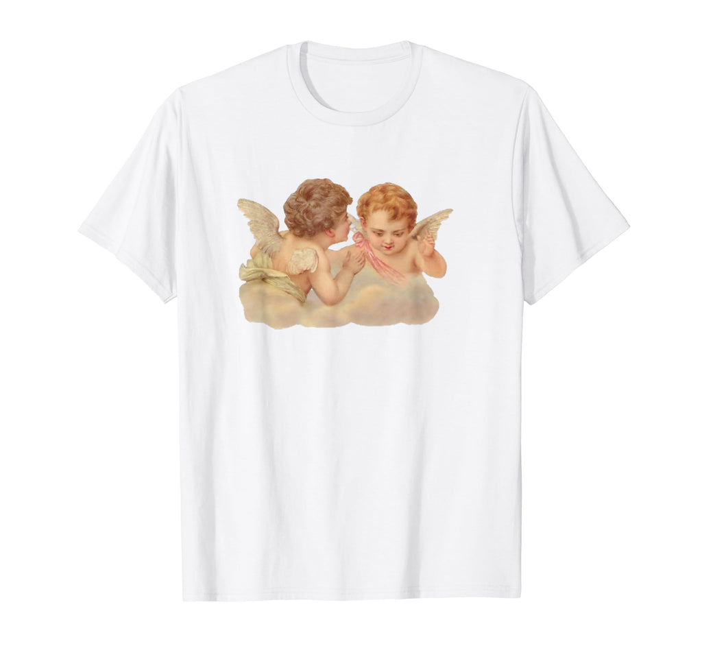 Angel Coquette Girlcore Y2K Aesthetic T-Shirt - Trendy Graphic Men Women - T-Shirt, Sweatshirt, Hoodie