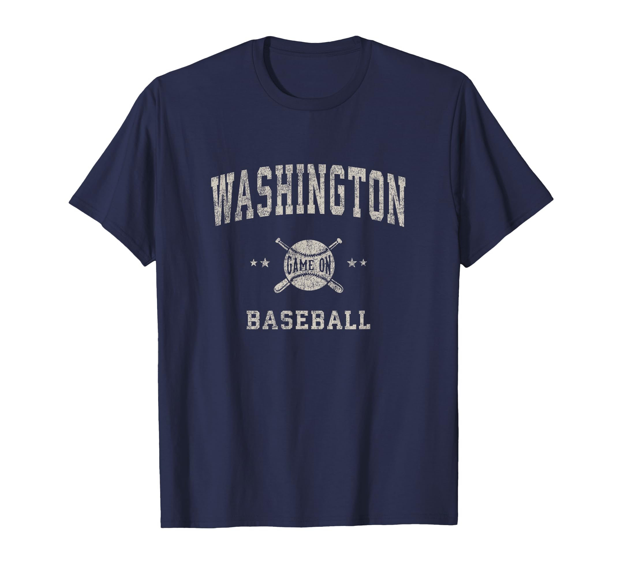 Washington Baseball Throwback T-Shirt - Minimalist Print Unisex - T-Shirt, Sweatshirt, Hoodie