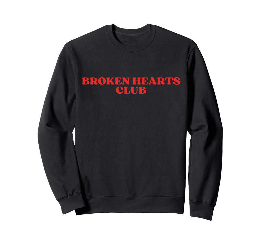 Original Broken Hearts Club Y2K Sweatshirt - Minimalist Print Men Women - T-Shirt, Sweatshirt, Hoodie