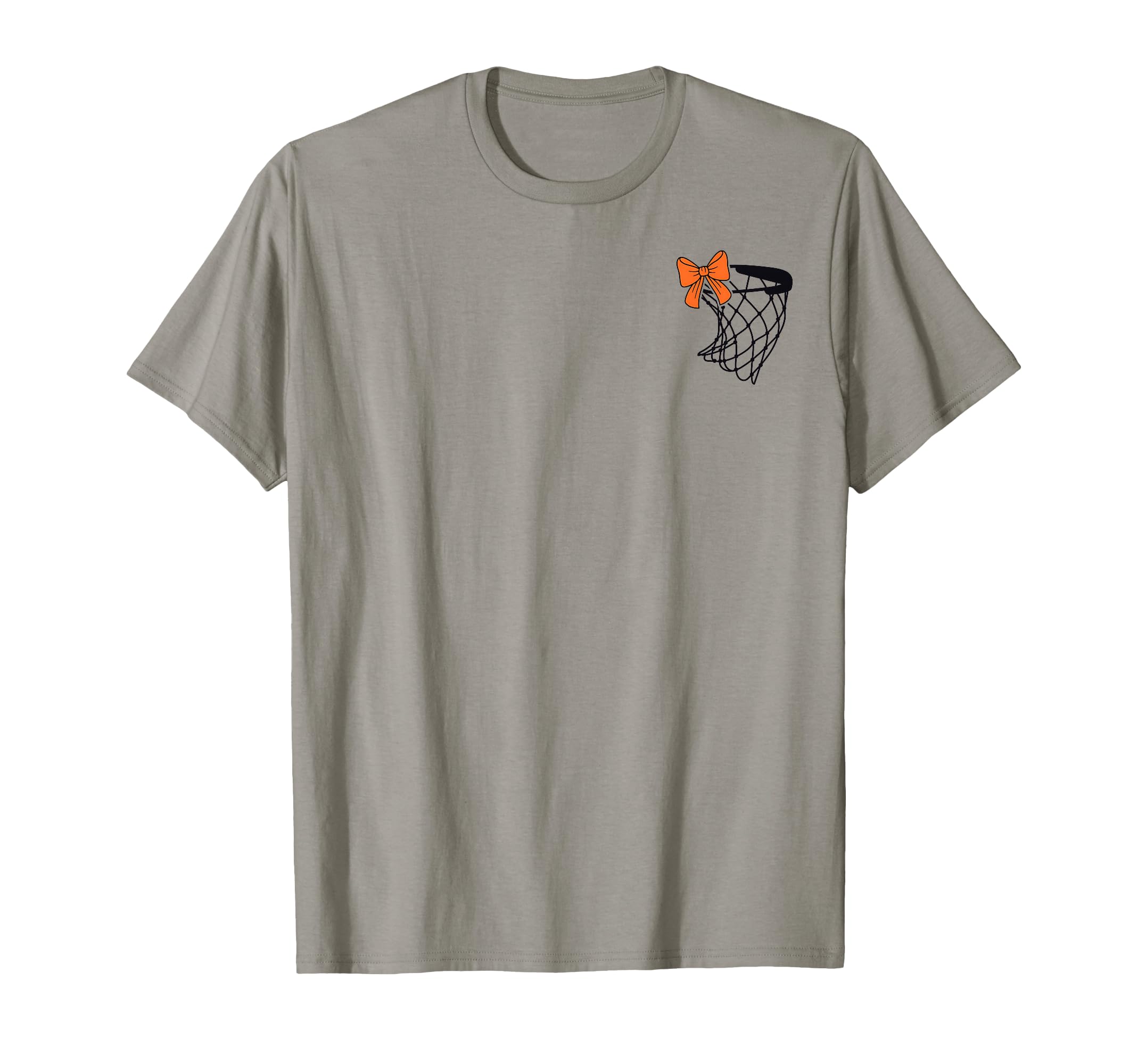 Basketball Mom Coquette Bow Basketball T-Shirt - Fun Novelty Design Unisex - T-Shirt, Sweatshirt, Hoodie