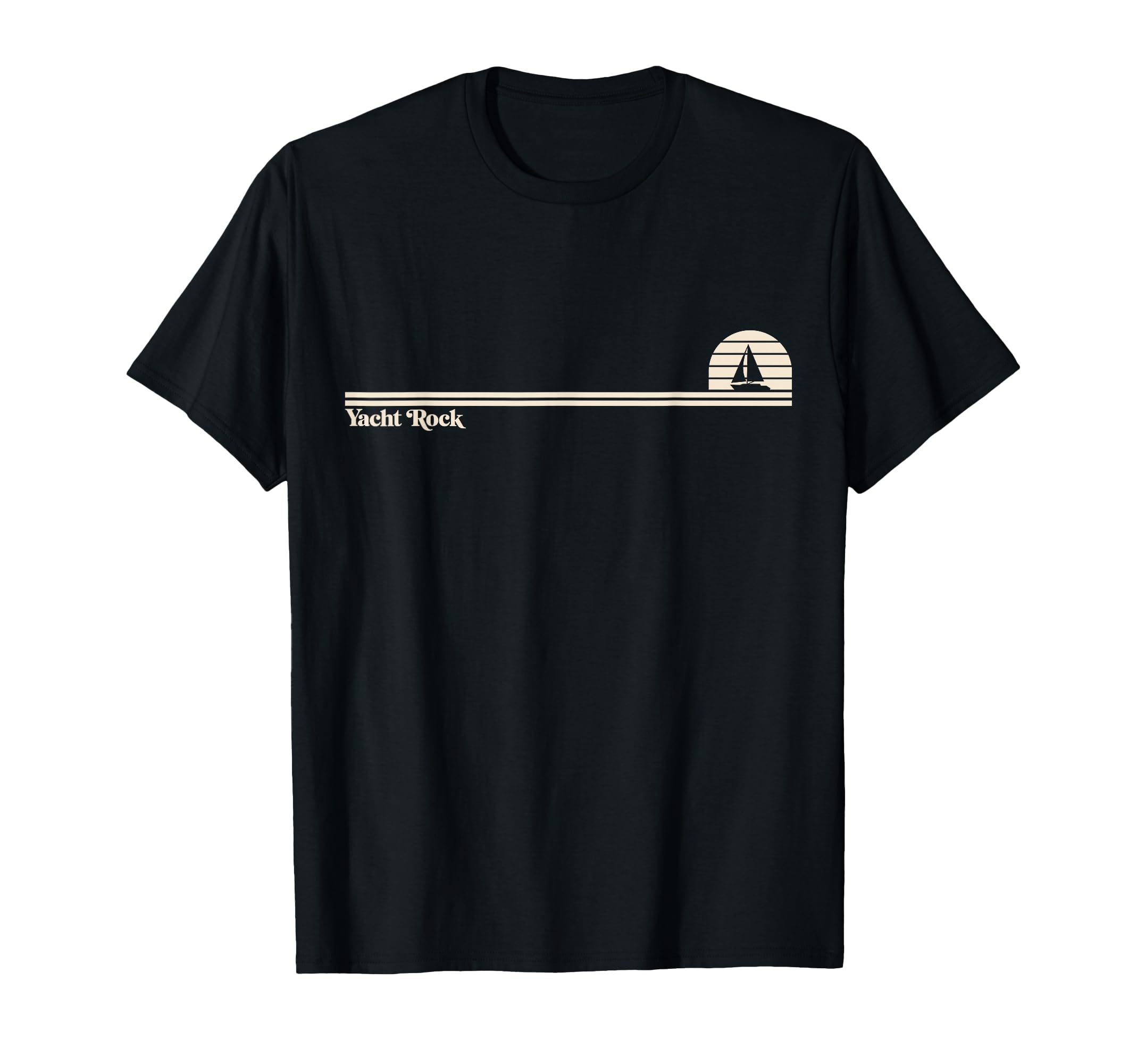 Yacht Rock Sunset Sailboat Smooth T-Shirt - Novelty Apparel for Adults - T-Shirt, Sweatshirt, Hoodie