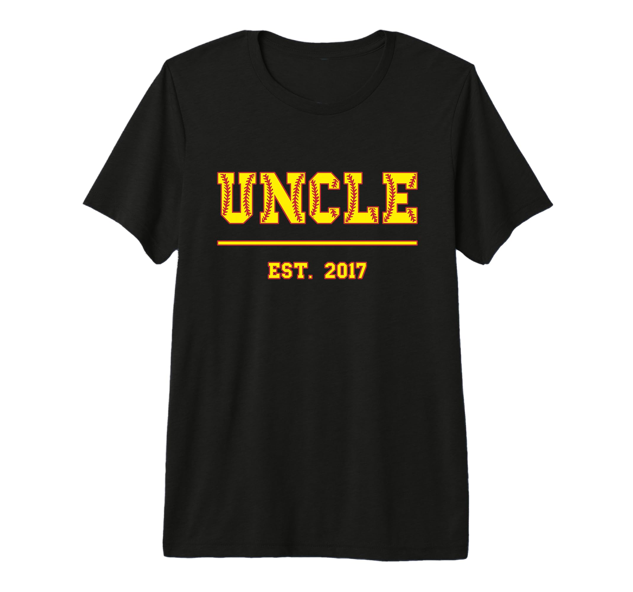 Uncle Est 2017 Sports Year T-Shirt - Fun Novelty Design for Adults - T-Shirt, Sweatshirt, Hoodie
