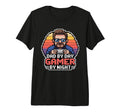 Dad Day Gamer Night Tri Blend T-Shirt - Aesthetic Graphic Men Women - T-Shirt, Sweatshirt, Hoodie
