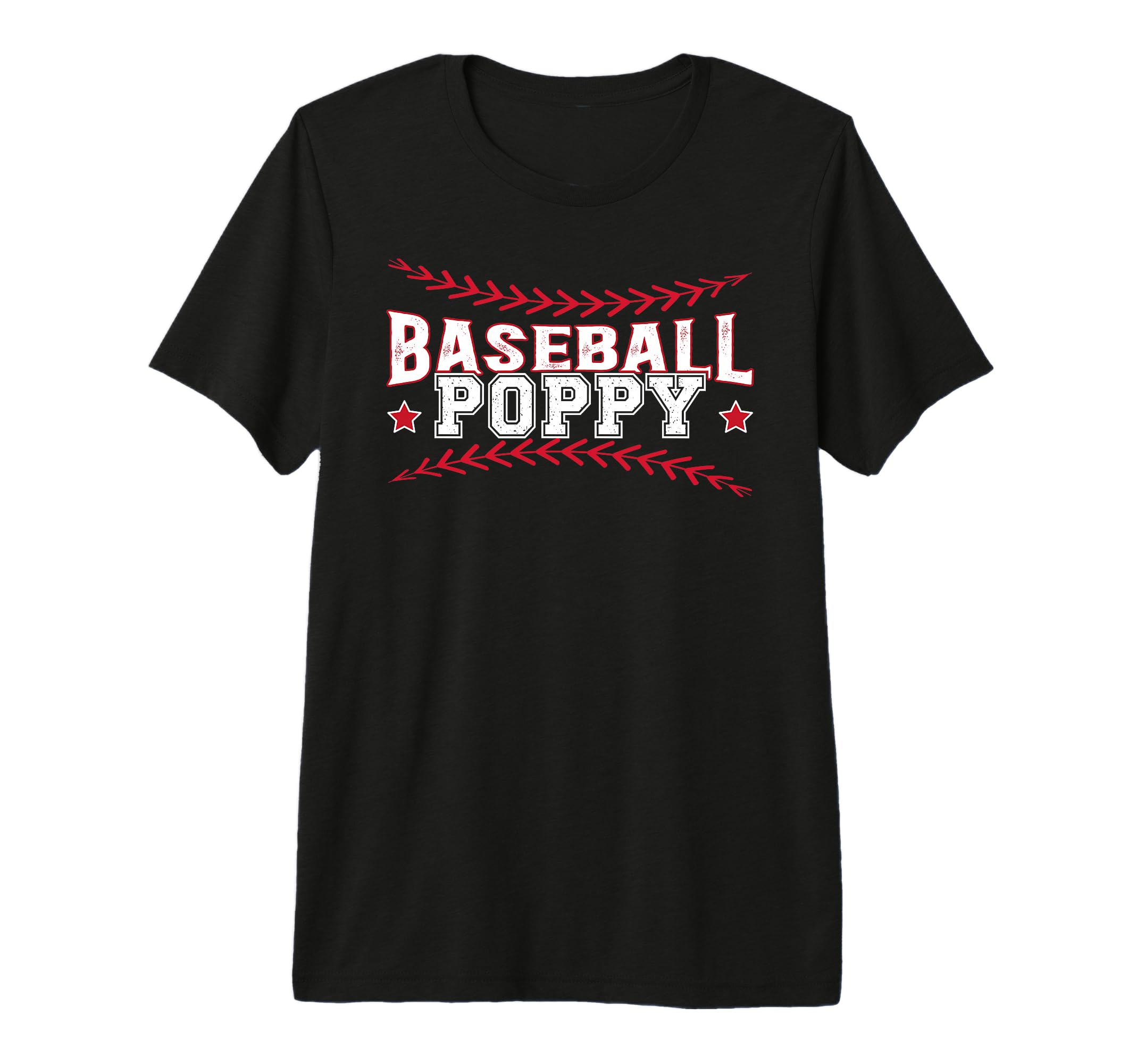 Mens Baseball Poppy Proud Grandpa Poppy T-Shirt - Aesthetic Graphic Unisex - T-Shirt, Sweatshirt, Hoodie
