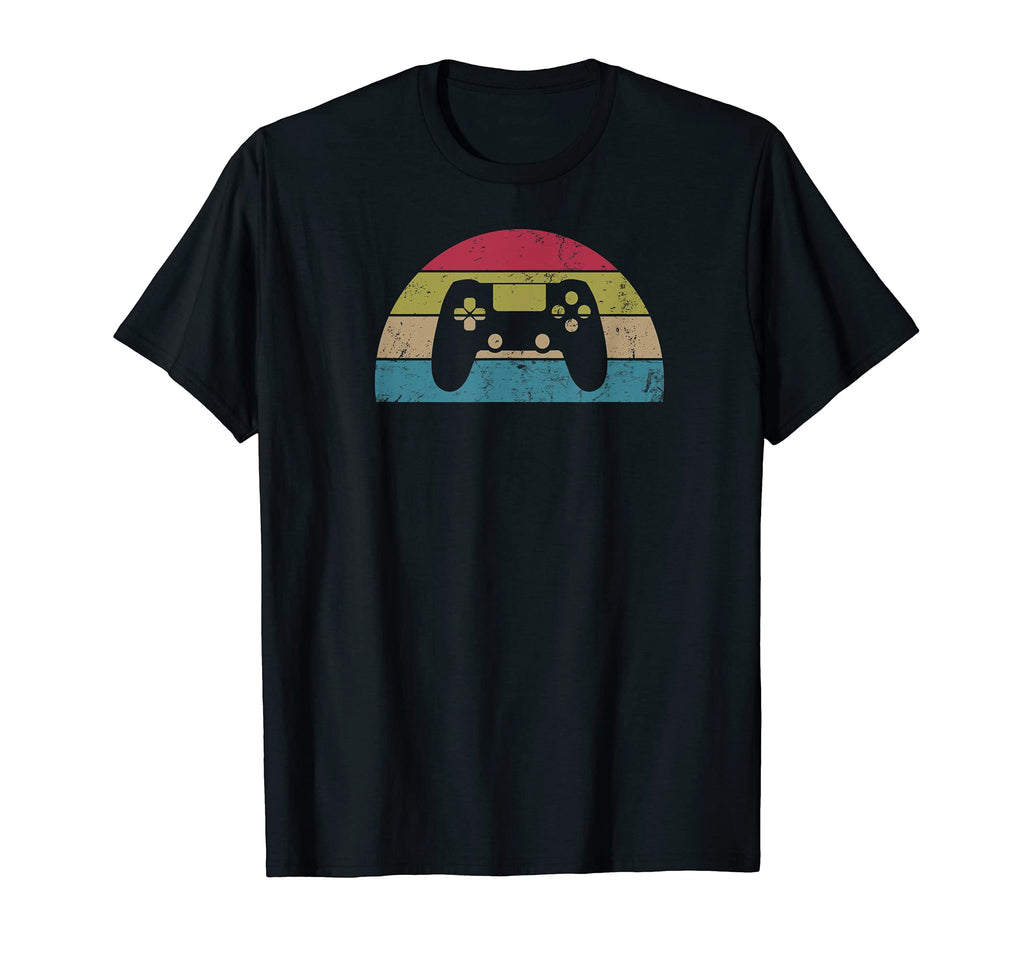 Video Games Controller 70S Distressed T-Shirt - Trendy Graphic for Adults - T-Shirt, Sweatshirt, Hoodie