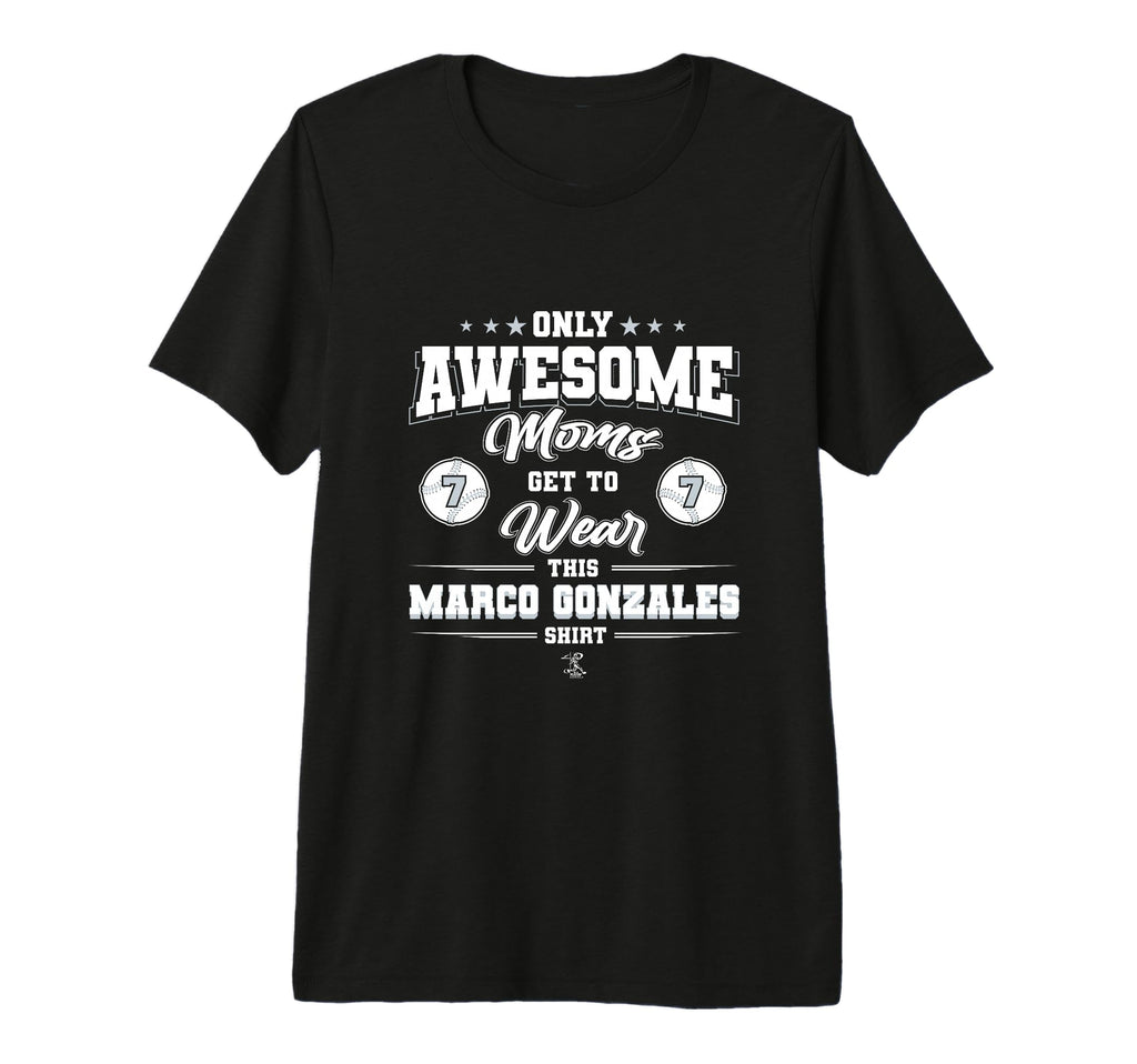 Marco Gonzales Awesome Moms Tri Blend T-Shirt - Trendy Graphic Unisex - T-Shirt, Sweatshirt, Hoodie