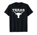 Texas Distressed Est 1845 Longhorn T-Shirt - Minimalist Print for Adults - T-Shirt, Sweatshirt, Hoodie