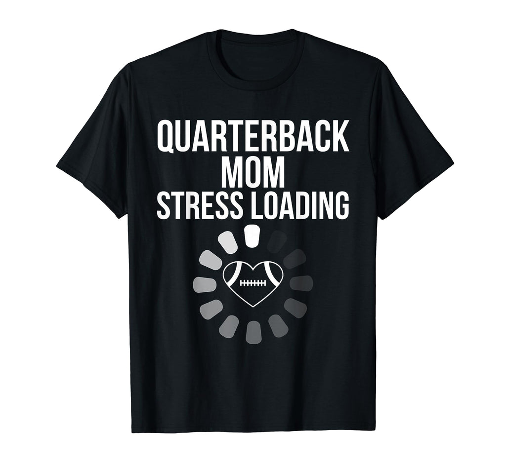 American Football Quarterback Mom T-Shirt - Trendy Graphic for Adults - T-Shirt, Sweatshirt, Hoodie