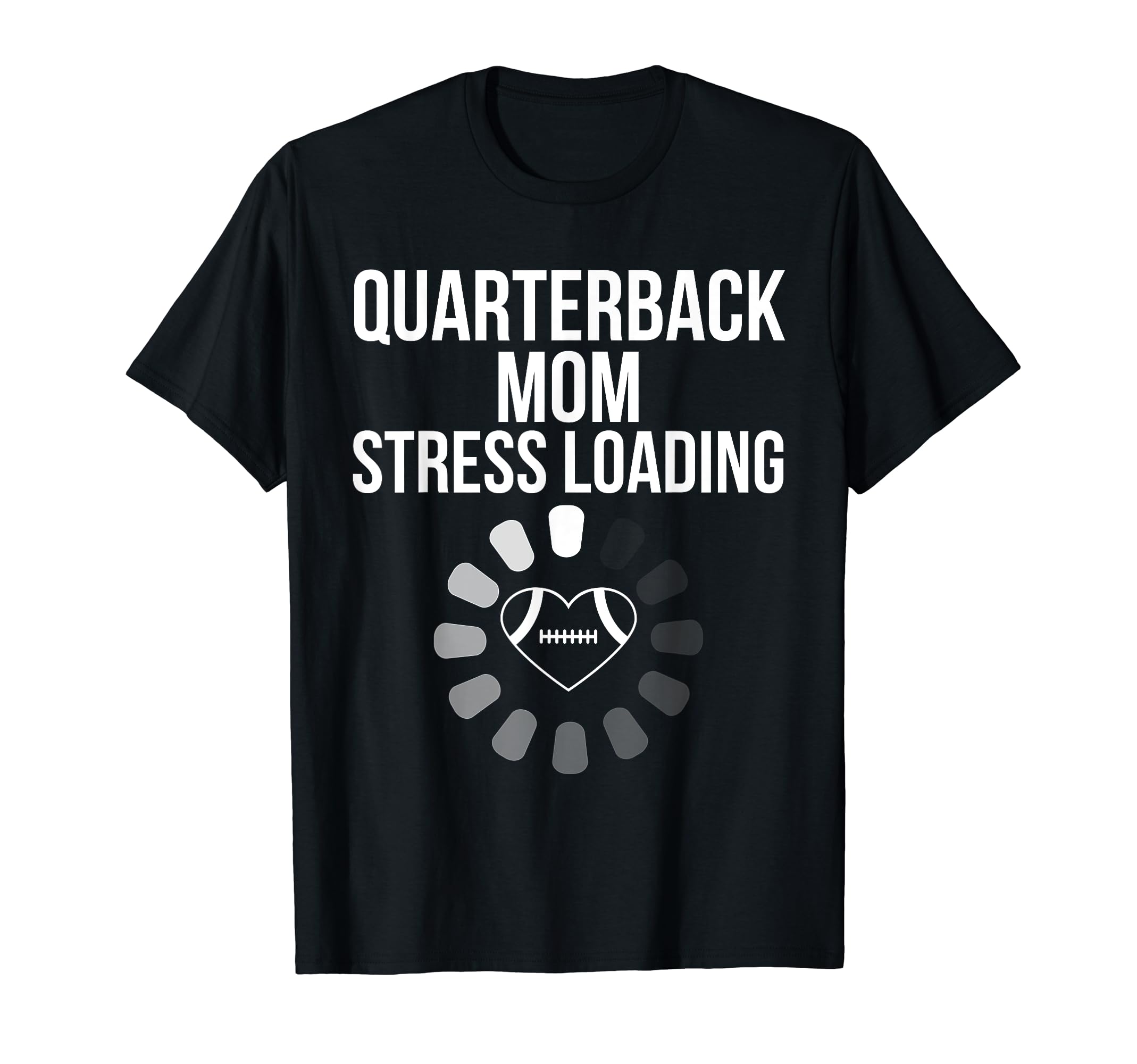 American Football Quarterback Mom T-Shirt - Trendy Graphic for Adults - T-Shirt, Sweatshirt, Hoodie