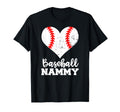 Baseball Nammy Funny Baseball Heart T-Shirt - Custom Art Print for Adults - T-Shirt, Sweatshirt, Hoodie