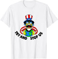 Try and Stop Us - Adult & Kids T-Shirts, Sweatshirts & Hoodies apparel design preview 1