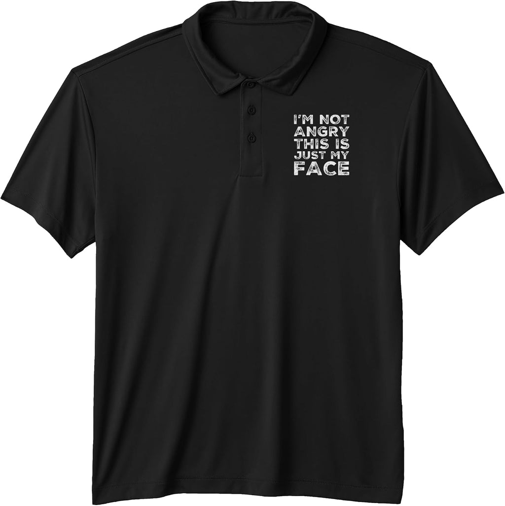 Im Not Angry This Is Just My Face - Adult & Kids T-Shirts, Sweatshirts & Hoodies apparel design preview 1
