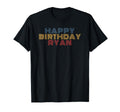 Happy Birthday Ryan Personalized Name T-Shirt - Graphic Print Men Women - T-Shirt, Sweatshirt, Hoodie
