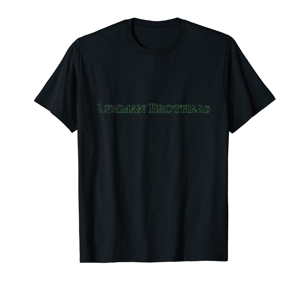 Lehman Logo Black Green Distressed T-Shirt - Trendy Graphic for Adults - T-Shirt, Sweatshirt, Hoodie