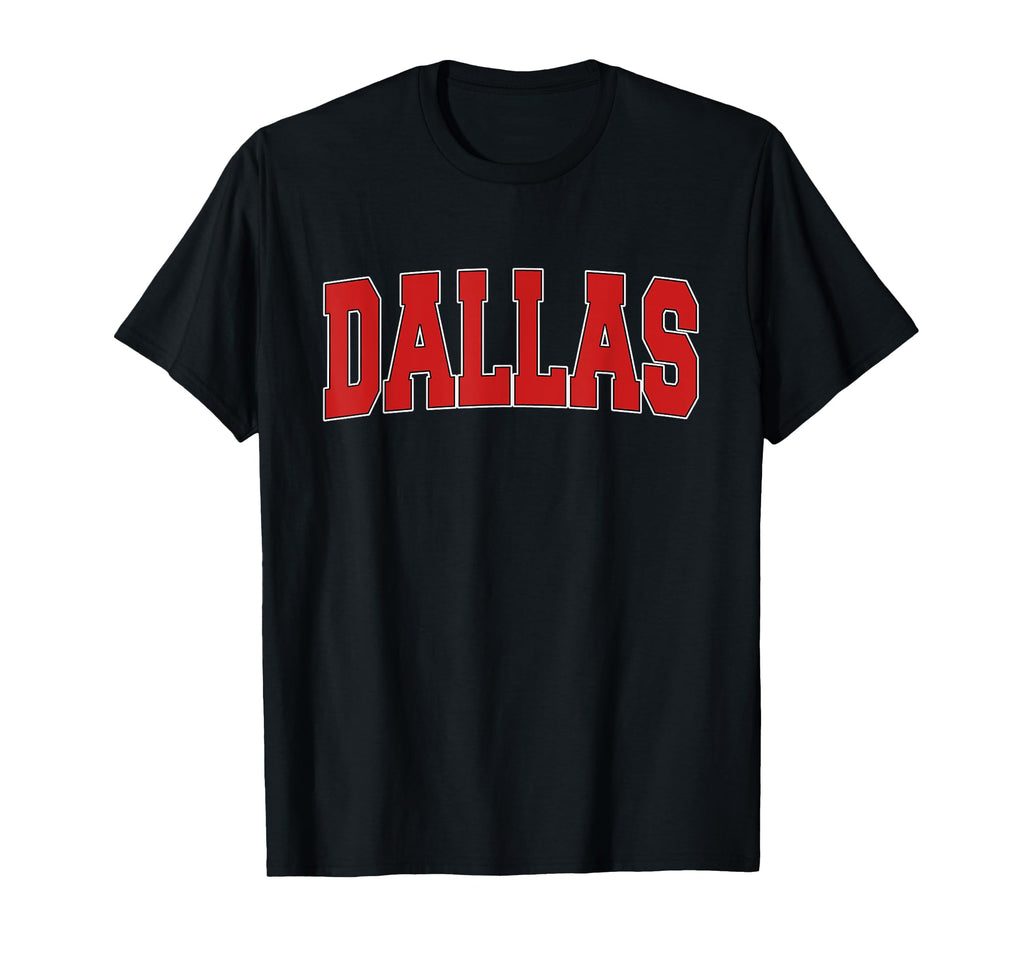 Dallas Ga Georgia Varsity Usa Sports T-Shirt - Minimalist Print for Adults - T-Shirt, Sweatshirt, Hoodie