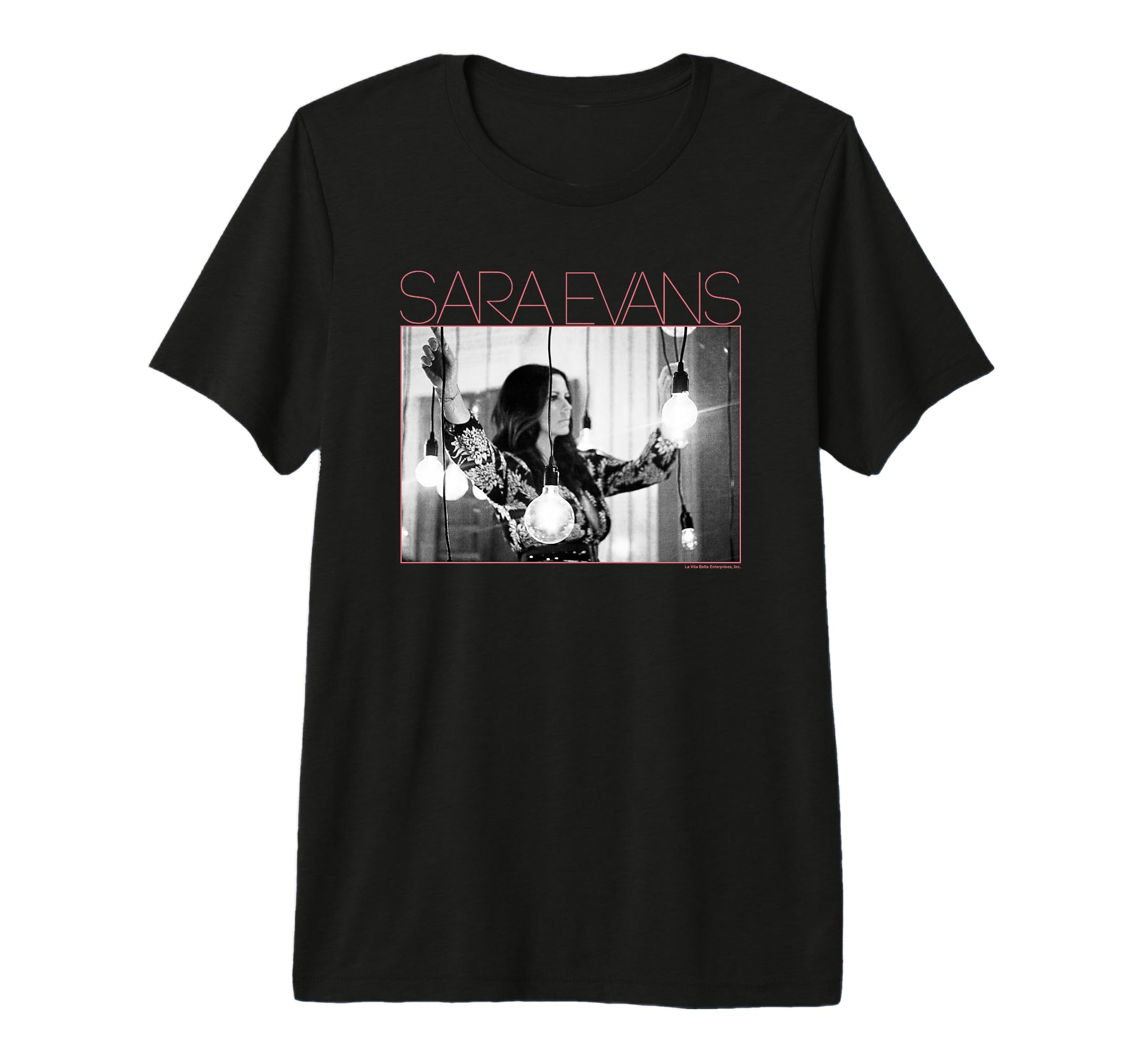 Sara Evans Hanging Lights Box Up Tri T-Shirt - Aesthetic Graphic Unisex - T-Shirt, Sweatshirt, Hoodie